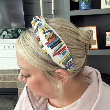 Book Lover Headband | Made with Rifle Paper Co. Fabric