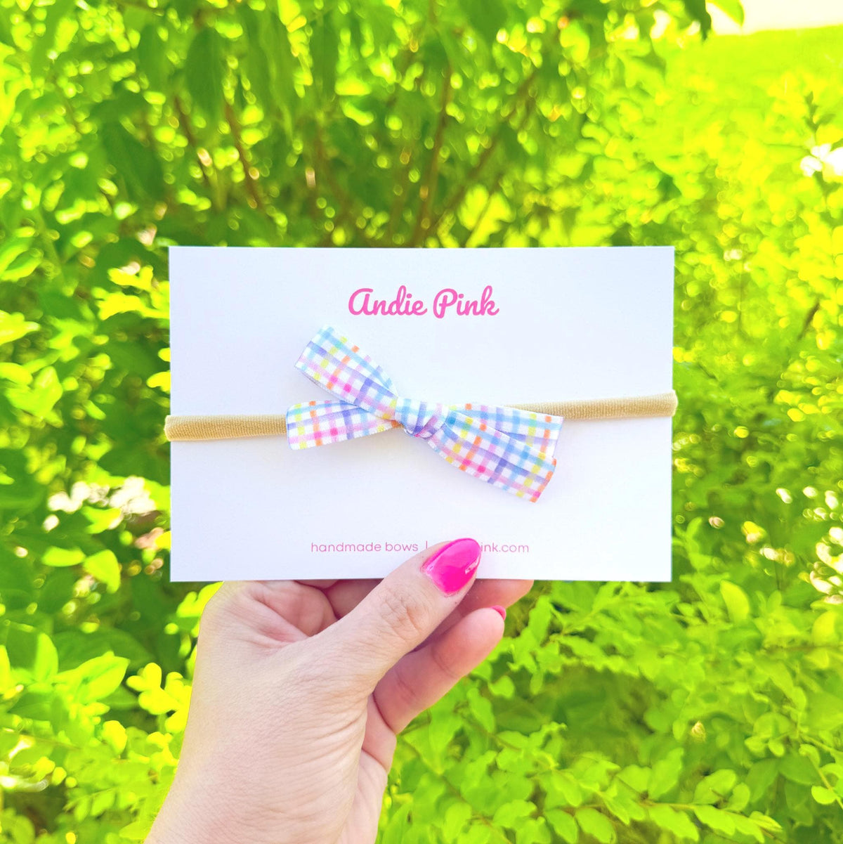 Bright Colorful Plaid Bows | Toddler Bows | Single Bow or Piggy Set