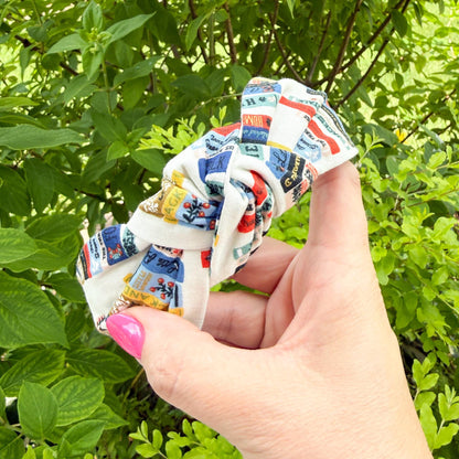 Book Lover Headband | Made with Rifle Paper Co. Fabric