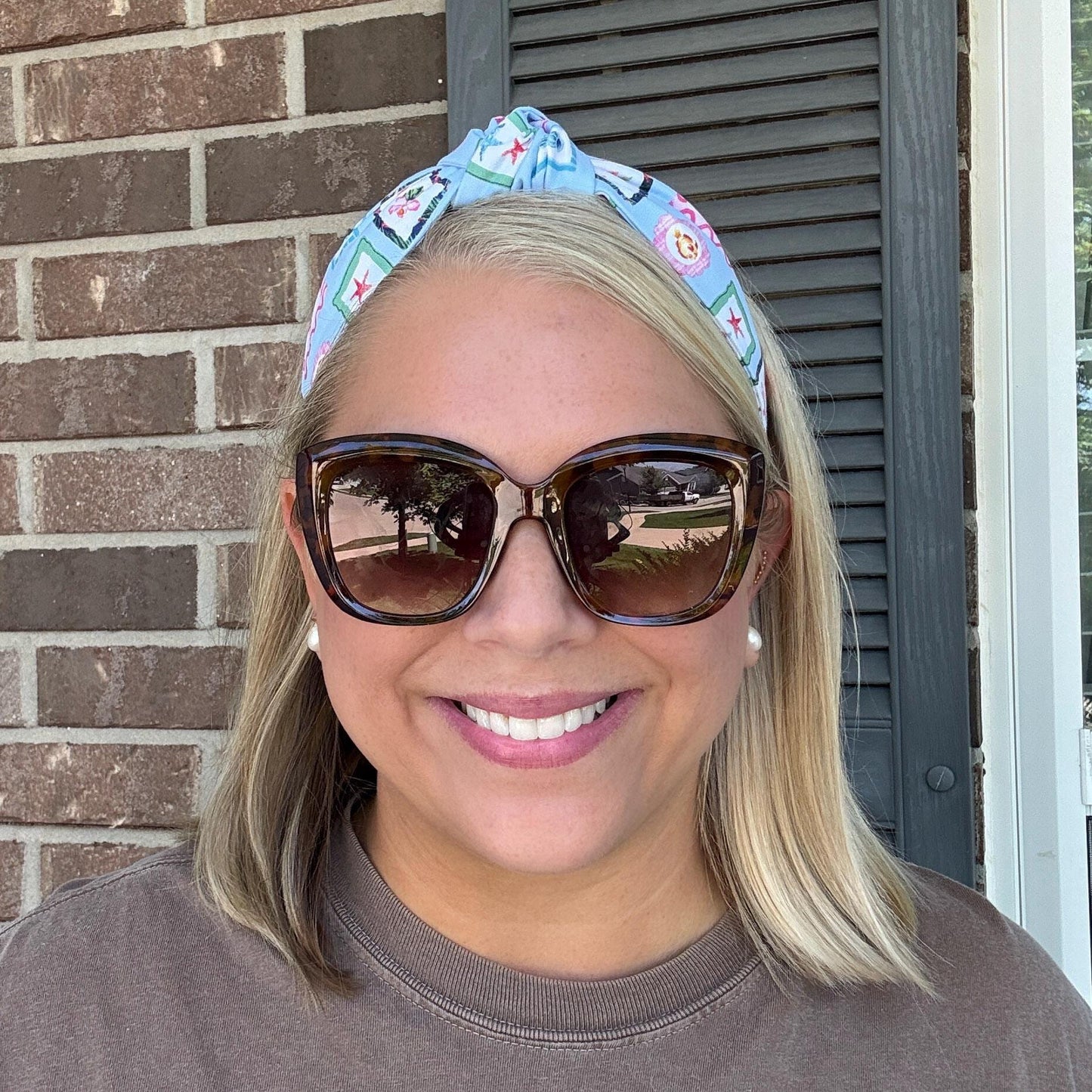 Blue Summer Theme Headband