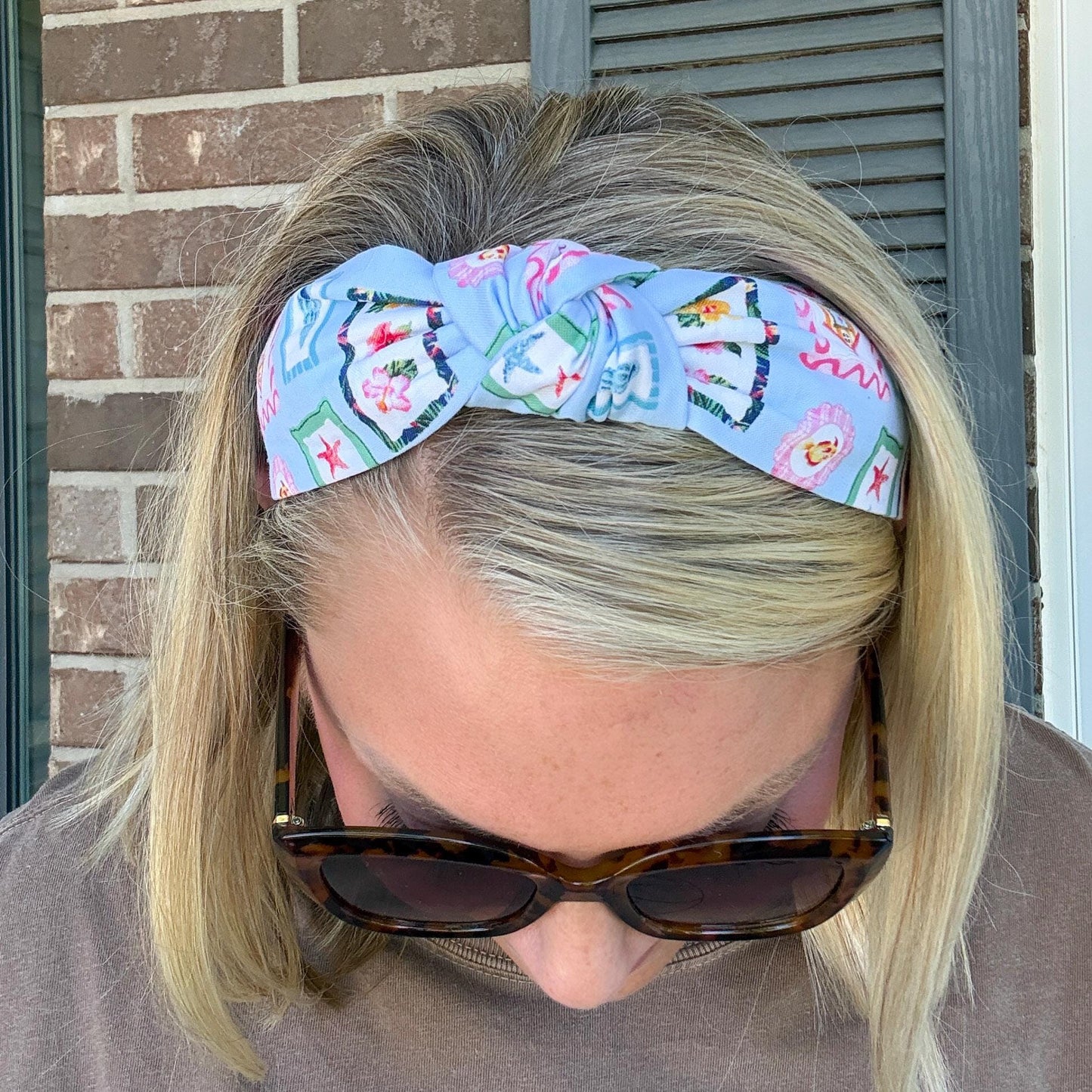 Blue Summer Theme Headband