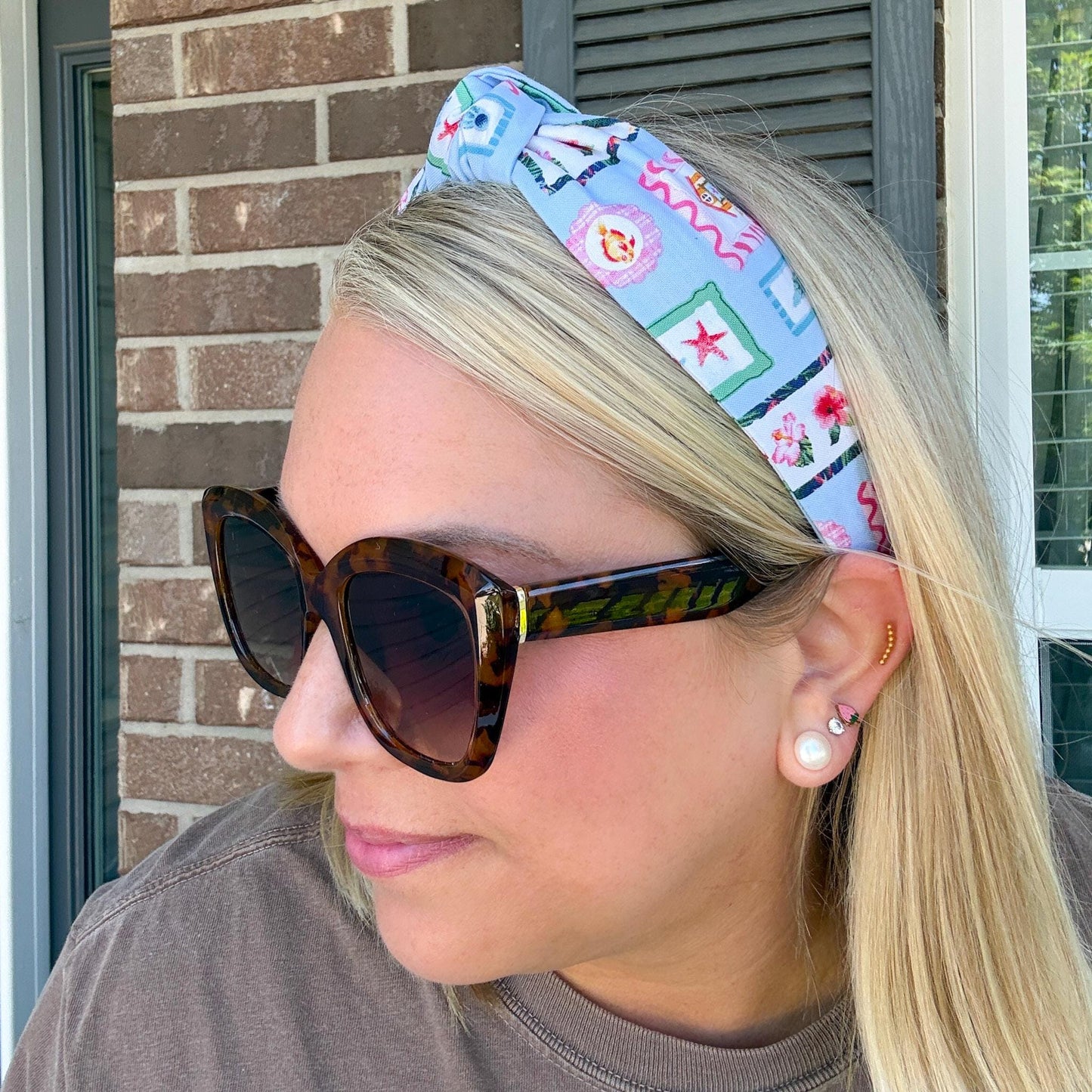 Blue Summer Theme Headband