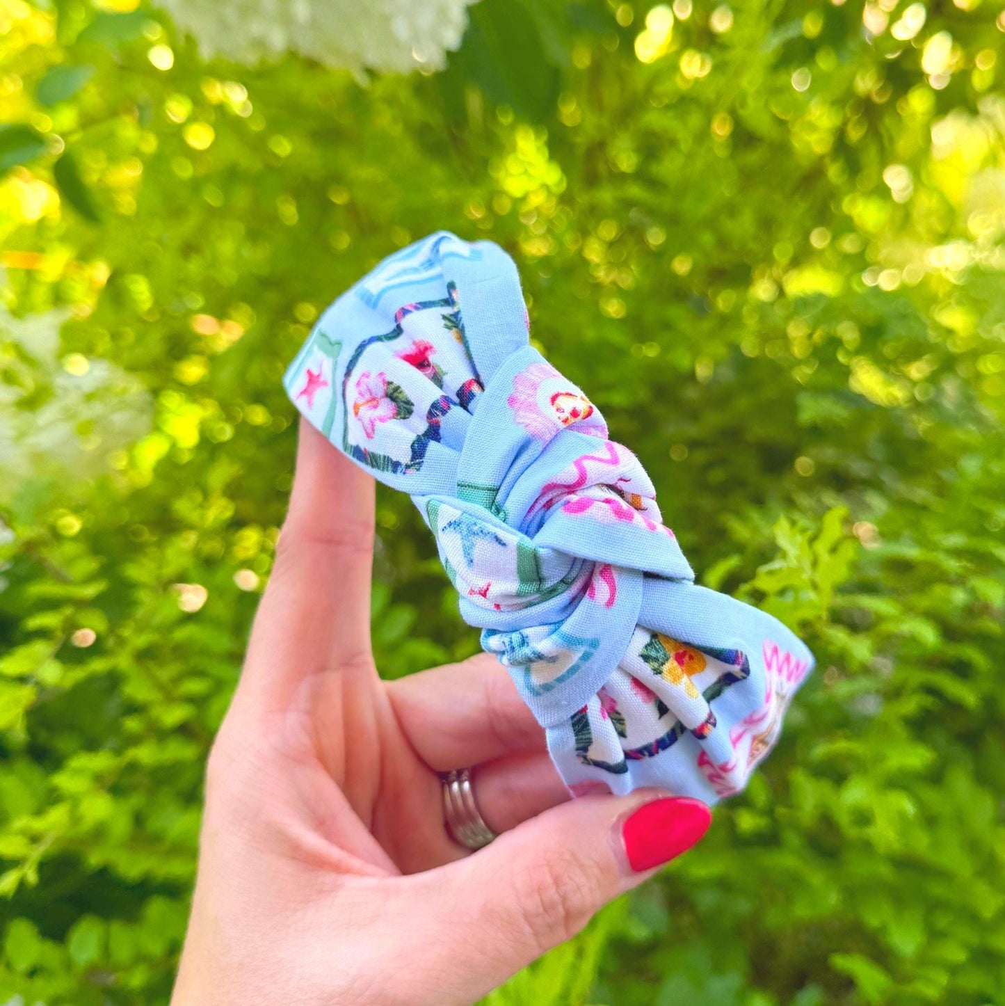 Blue Summer Theme Headband