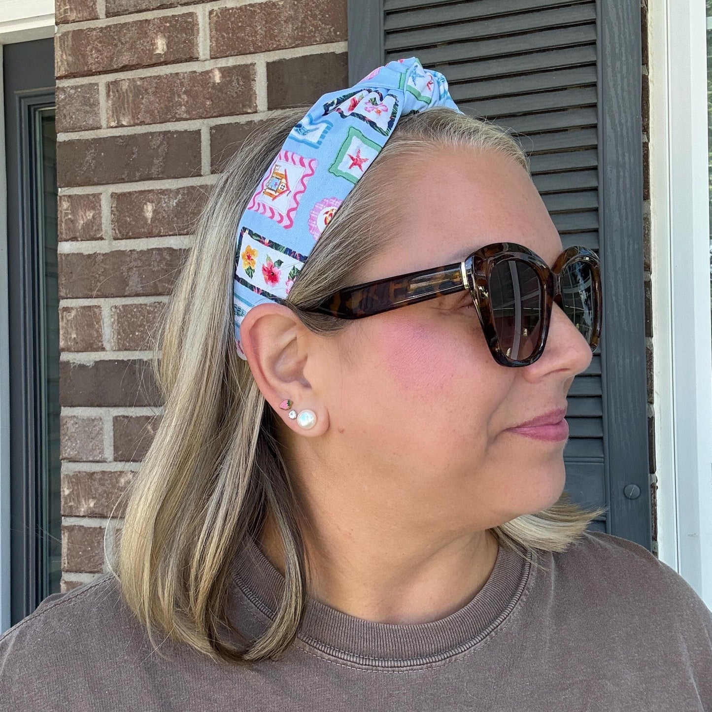 Blue Summer Theme Headband