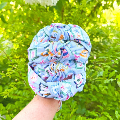 Blue Summer Theme Headband