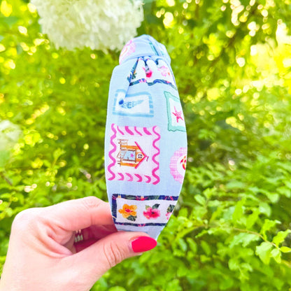 Blue Summer Theme Headband
