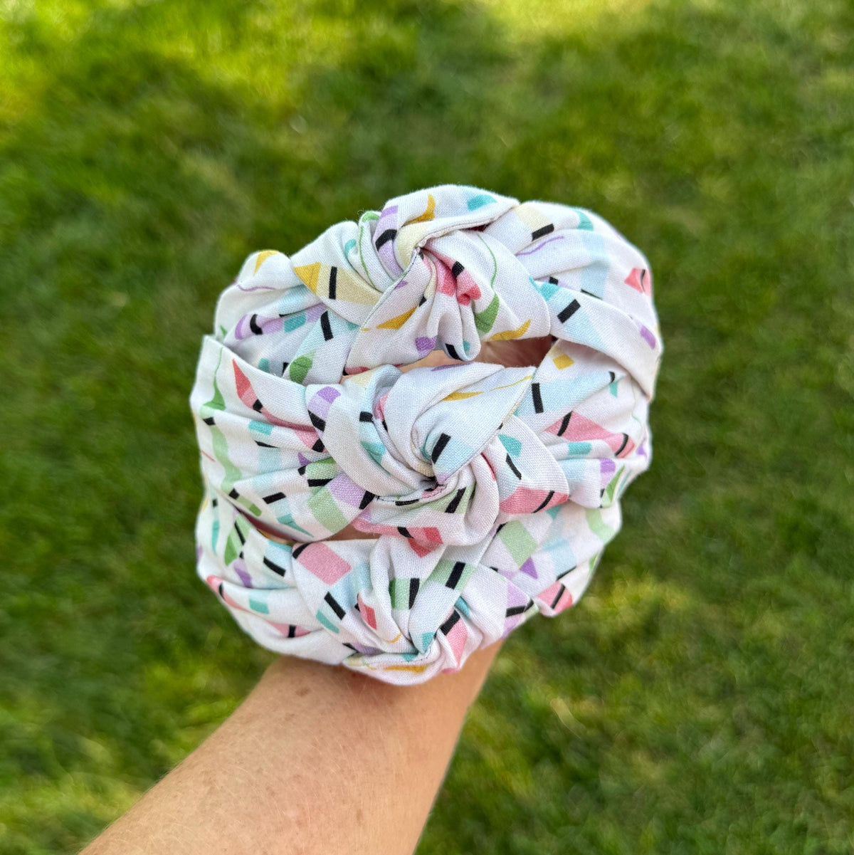Bright Crayon School Theme Headband